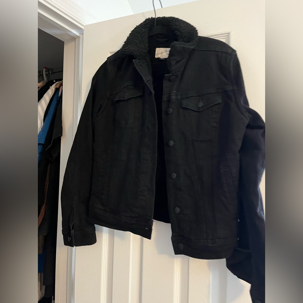 Black Jean Jacket